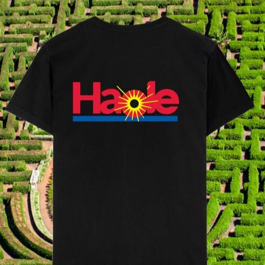 Happy Haole Black Tee (PRE-ORDER)